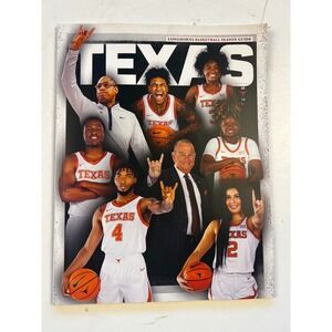 University‎ of Texas Longhorns Basketball Season Guide 2023-24 Magazine Souvenir